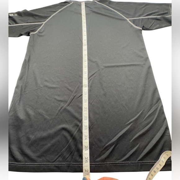 DeMarini Mesh Jersey Active Black T-Shirt Mens Small Short Sleeve Athletic Black - Picture 7 of 7